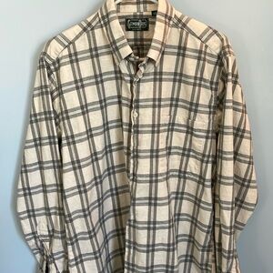 Gitman Bros men’s Large flannel long sleeve shirt